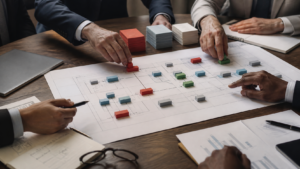 Illustration éditoriale pour Dette technique : construire un arbitrage que le comité de direction peut décider